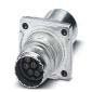 Phoenix Contact - Rundsteckverbinder, feldkonfektionierbar (Industriesteckverbinder) Wanddurchführung ST-7ES1N8ACK03S
