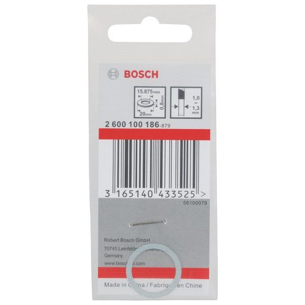 Bosch - Systemzubehör für Sägen (Akku/elektrisch/Druckluft) Reduzierring für PRO 2600100186 Kreissägeblatt 20 x
