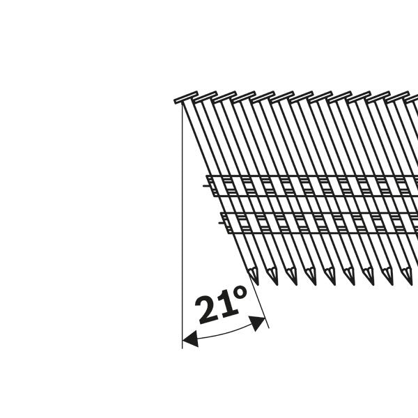 Bosch - Nagel für Nagelgerät Rundkopf-Streifennagel 2608200039(VE4000) SN21RK 65RHG 2,8 mm