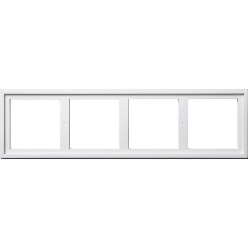 Gira - Abdeckrahmen Montageadapter 4fach 131403 rws