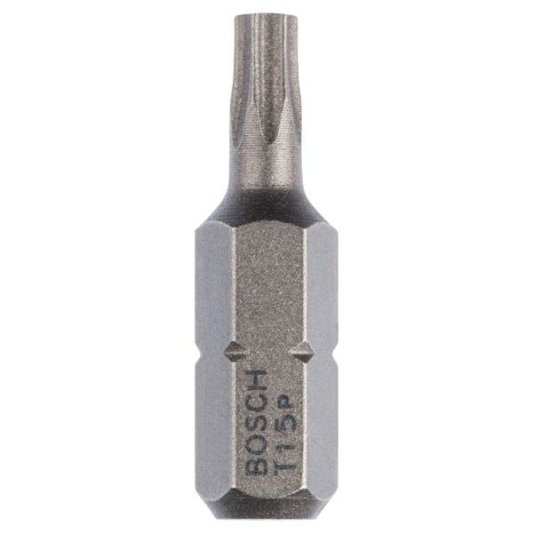 Bosch - Bit Schrauberbit Extra-Hart 2607001608 T15 25 mm 10er-Pack