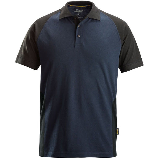 Snickers Workwear - Poloshirt 2-Farben Poloshirt 27509504006 L,navy-schw