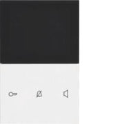 Elcom - Innenstation für Türkommunikation Video-Innenstation Komfort REA661Y AP 2Draht pws/glänz