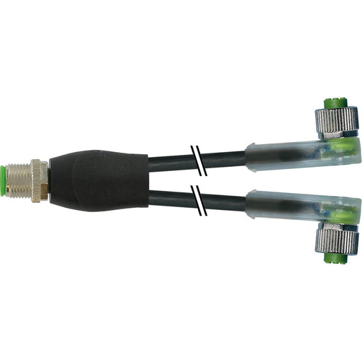 Murrelektronik - Passiver Sensor-/Aktor-Verteiler (mit Leitung) M12-Y-Verteiler 7000-40781-6330030 PUR-OB 3x0,34 sw − 1 Stück