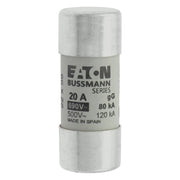 Eaton - Zylindrische Sicherung Sicherungseinsatz Nieders. CYLINDRICA#C22G20 20A AC 690V 80kA − 10 Stück
