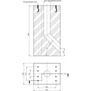 ABL E-Mobility - Zubehör/Ersatzteile für E-Mobility Fertigfundament aus Beton EMC9999 der Güte C 30/37