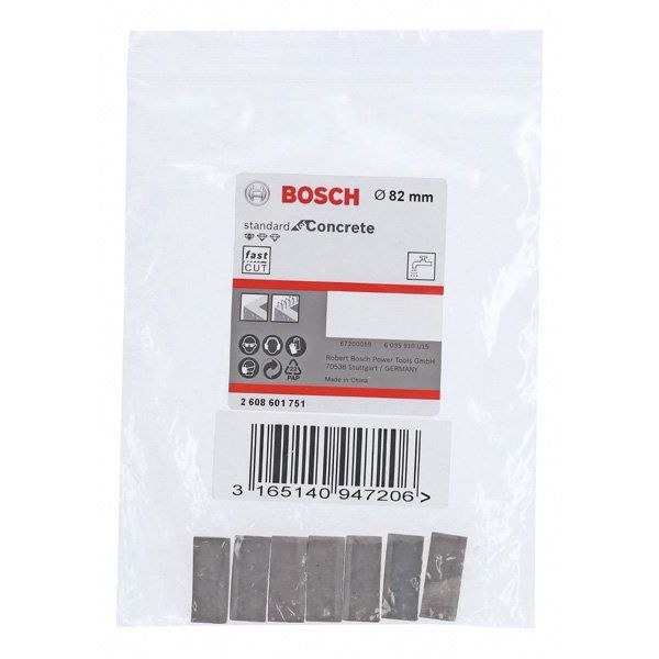 Bosch - Bohrkrone Segmente für PRO 2608601751 Diamantnassbohrkrone