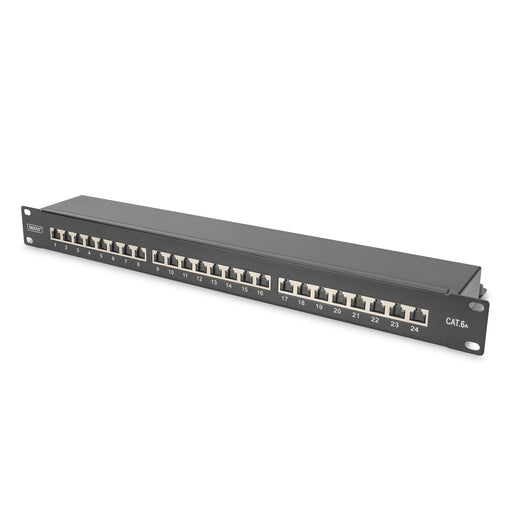 DIGITUS - Patchpanel Kupfer Patch Panel DN-91624S-EA-B 1HE, 24-Port, sw