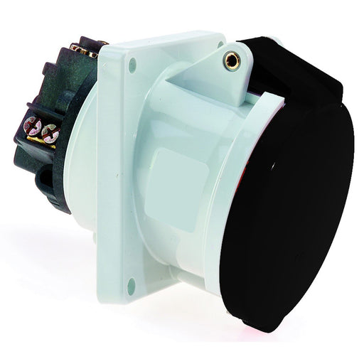 Bals Elektrotech - CEE-Anbausteckdose (IEC 60309) Anbausteckdose geneigt 63A 12565 4p 500V 7h IP44