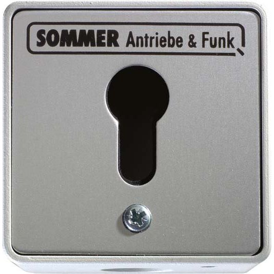 Sommer - Taster Schlüsseltaster S12760-00001 1Kont.o.Zyl. aP