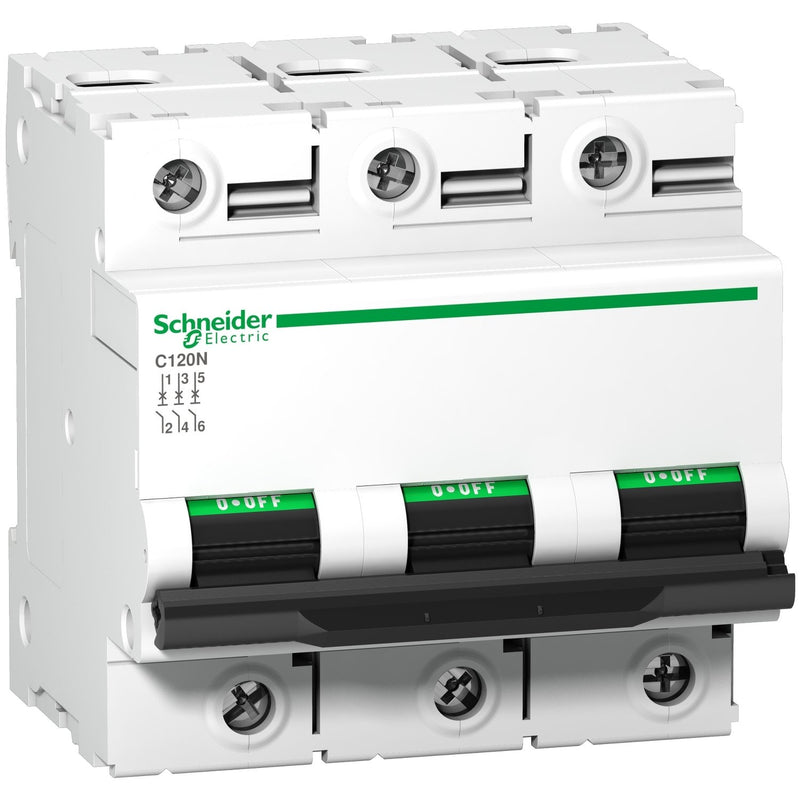 Schneider Electric - Leitungsschutzschalter A9N18365 C120N, 3P, 80A