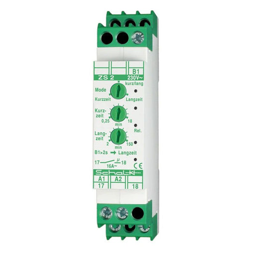 Schalk - Treppenlichtzeitschalter Lichtzeit-Impulsschalter ZS 2 m.3 Modi 1S 16A