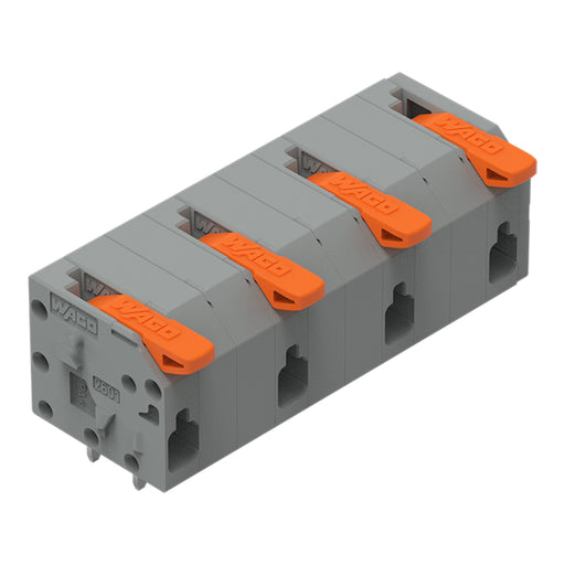 WAGO - Leiterplattenklemme 2601-1504 1,5mm²,gr − 50 Stück