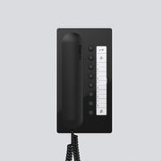 Siedle&Söhne - Innenstation für Türkommunikation Bus-Telefon Comfort BTC 850-02 SH/S Schwarz-Hochglanz