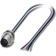 Phoenix Contact - Rundsteckverbinder, feldkonfektionierbar (Industriesteckverbinder) Einbaustecker M12 SACC-E-M12MS-5CON-PG Industrie -PG9/0,5