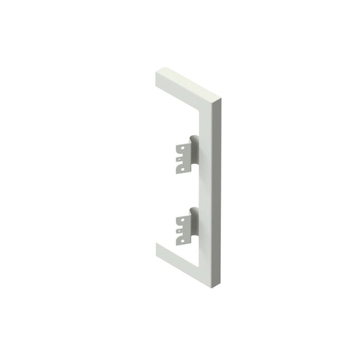 Niedax - Wandanschlussblende für Geräteeinbaukanal GK-Wandabschlussblende DWB 220T90 VW 261x90mm
