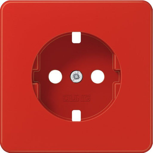 Jung - Abdeckung/Bedienelement für Installationsschalterprogramme Platte CD 1520 BFPL RT f.SCHUKO Steckdose