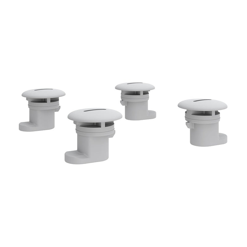 ABN - Montagezubehör (Schaltschrank) Flanschverschluss ABNRY06001(VE4) mitSchlitz, Set 4Stk