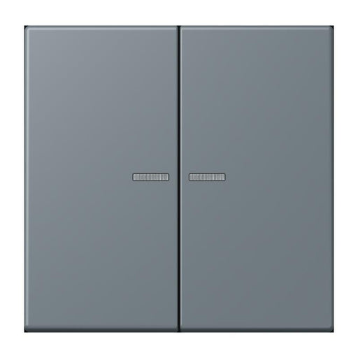 Jung - Bedienelement intelligent Taster 2fach BT LC 17102 251 gris 59