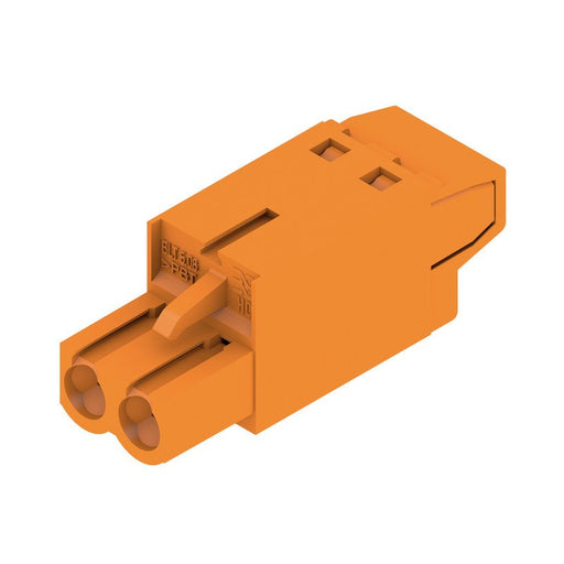 Weidmüller - Kabelsteckverbinder für Leiterplattensteckverbinder LP Verbinder Raster 5.08 BLT 5.08/2 SN OR − 180 Stück