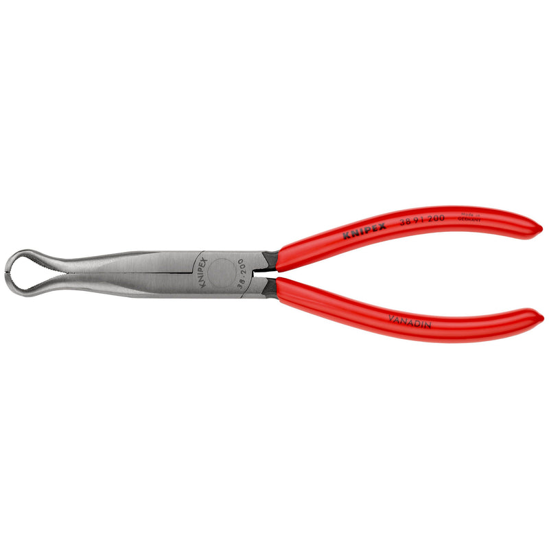 Knipex - Telefonzange Mechanikerzange 38 91 200 schwarz, 200mm