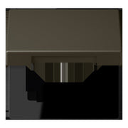 Jung - Abdeckrahmen Klappdeckel m. Stellfeder LC 990 BFKL 241 ombre naturelle 31