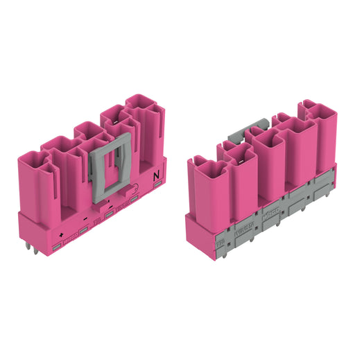 WAGO - Leiterplattensteckverbinder Stecker für Leiterplatten 770-895/082-000 5-polig,pink − 50 Stück