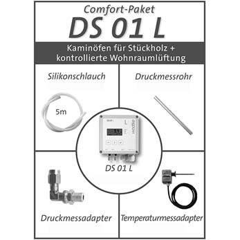 Schabus - Zubehör/Ersatzteile für Dunstabzugshauben Comfort-Paket SET DS01 L für Stückholz-Öfen
