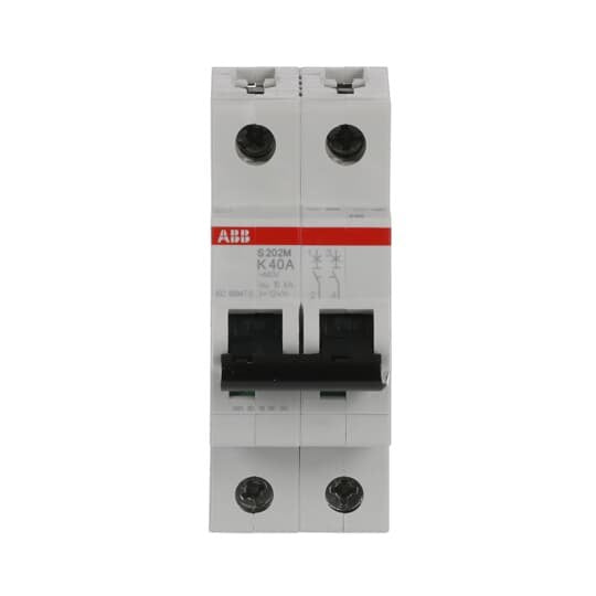 ABB Stotz S&J - Leitungsschutzschalter Sicherungsautomat S202M-K40 10 kA, 40 A, 2P
