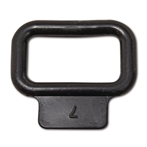 HellermannTyton - Befestigungsschelle für Kabel/Rohre Befestigungsschelle R2-PVC-BK-D1 L=15,9mm B=23,8mm − 500 Stück