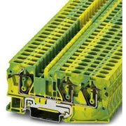 Phoenix Contact - Schutzleiter-Reihenklemme Schutzleiterklemme ST 6-TWIN-PE 0,2-10qmm gn-ge