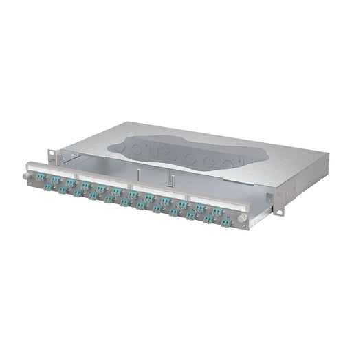 Metz Connect - Patchpanel LWL Patchfeld VIK 1504607724-E 24xLC-D OM3