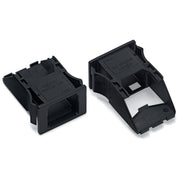 WAGO - Zubehör/Ersatzteile für steckbare Gebäudeinstallation Snap-In-Rahmen 770-317 2-pol.,1,0 3,0mm,sw − 100 Stück