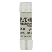 Eaton - Zylindrische Sicherung Sicherungseinsatz Nieders. C10G25 25A AC 500V 120kA − 10 Stück