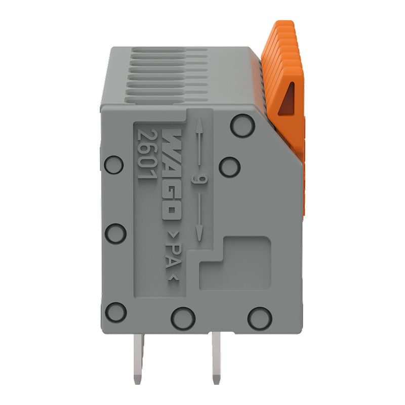 WAGO - Leiterplattenklemme 2601-3108/000-021 1,5qmm,lichtgrau − 60 Stück