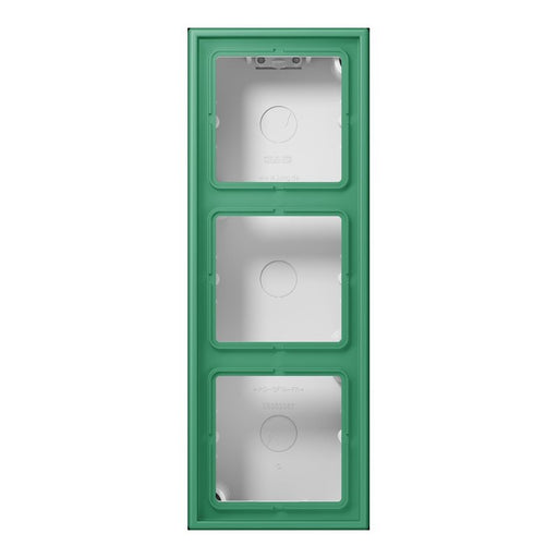 Jung - Aufputzgehäuse für Unterputzgerät Aufputz-Kappe 3fach LC 583 A 250 vert 59 (4320G)