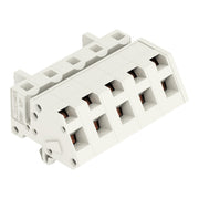 WAGO - Kabelsteckverbinder für Leiterplattensteckverbinder 1-Leiter Federleiste 721-335/008-000 CAGECLAMP 2,5mm²,lgr − 50 Stück