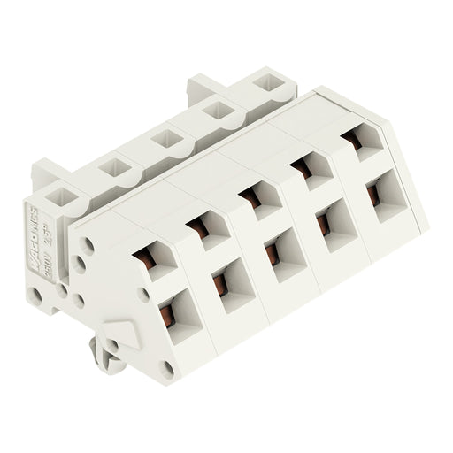 WAGO - Kabelsteckverbinder für Leiterplattensteckverbinder 1-Leiter Federleiste 721-335/008-000 CAGECLAMP 2,5mm²,lgr − 50 Stück