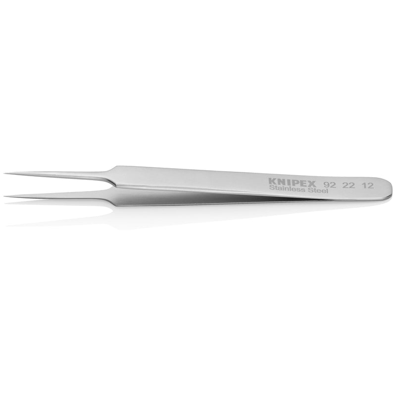 Knipex - Pinzette Präzisions-Pinzette 92 22 12 Form Nadelsp., 105mm