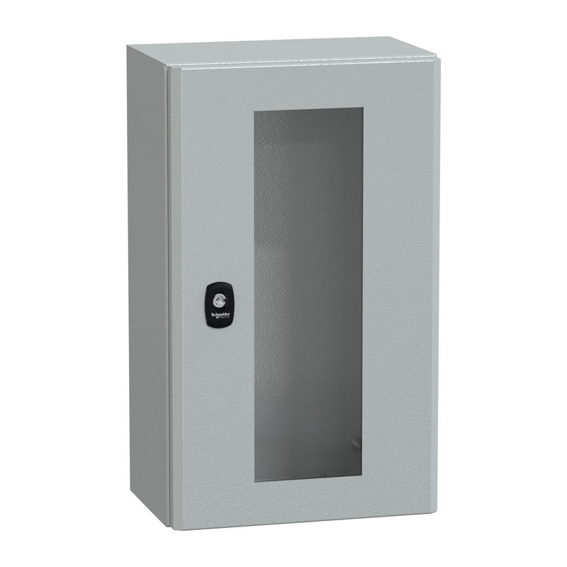 Schneider Electric - Gehäuse/Schaltschrank (leer) Wandschrank RAL 7035 NSYS3D5320T 500x300x200 Sichttür