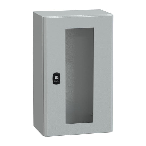 Schneider Electric - Gehäuse/Schaltschrank (leer) Wandschrank RAL 7035 NSYS3D5320T 500x300x200 Sichttür