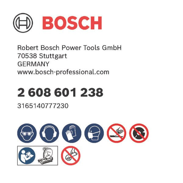 Bosch - Trenn-/Schleifscheibe PRO Metal Trennscheibe, 2608601238 355 x 2.8 x 25.4 mm