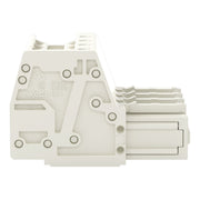 WAGO - Ein- und mehrpolige Klemmenleiste 1-Leiter-Federleiste 831-3104 CAGECLAMP,10mm²,lgr − 24 Stück
