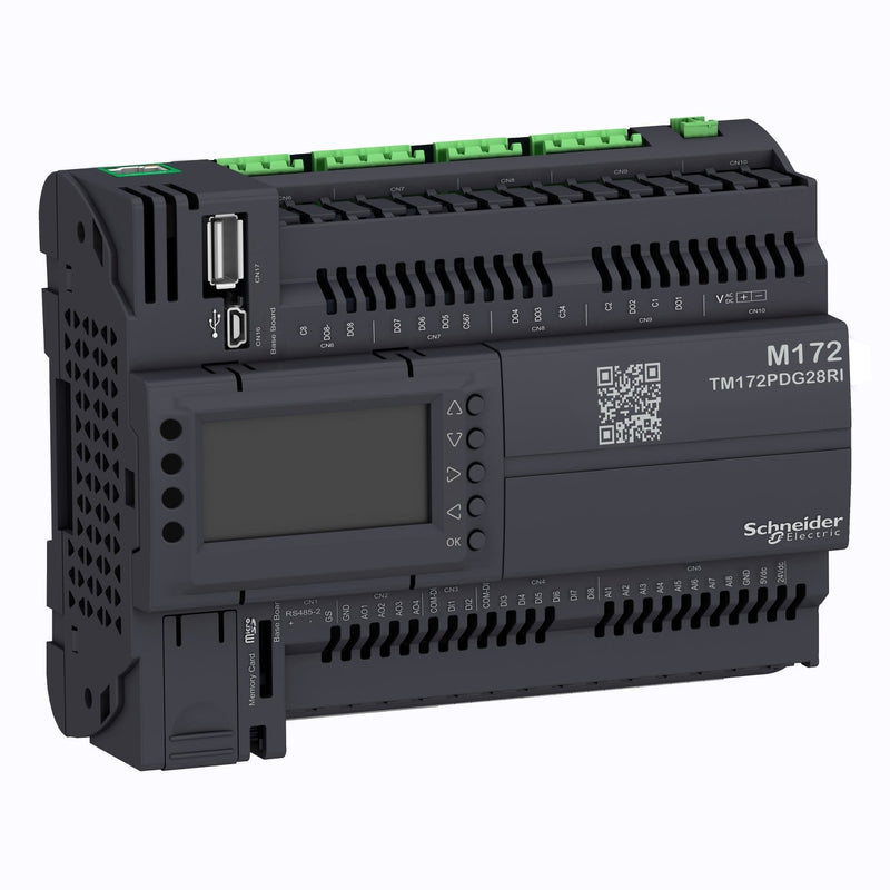 Schneider Electric - SPS-Grundgerät SPS-Steuerung Modicon M172 TM172PDG28RI Optimized 24VAC/DC