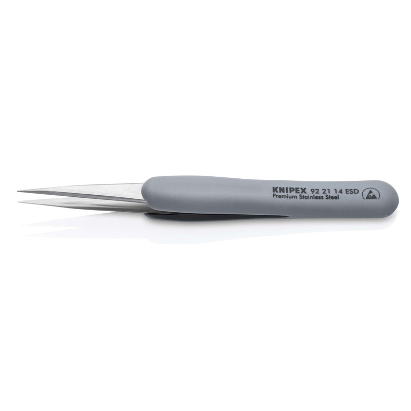 Knipex - Pinzette Präzisionspinzette 92 21 14 ESD − 1 Stück