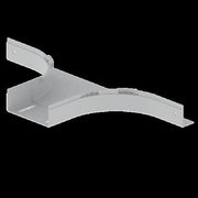 Unex - T-Stück für Kabelrinne T-Abzweiger 66178 lichtgrau, 60x150mm − 2 Stück