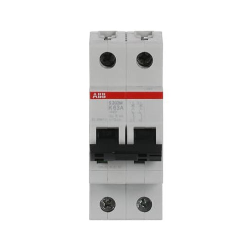 ABB Stotz S&J - Leitungsschutzschalter Sicherungsautomat S202M-K63 10 kA, 63 A, 2P