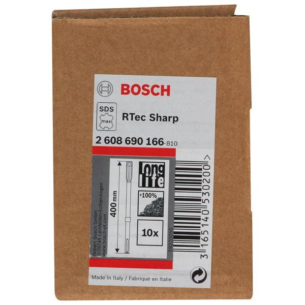 Bosch - Maschinenmeißel PRO SDS max-5C 2608690166 Flachmeißel-Set 25 x