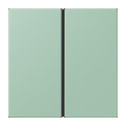 Jung - Abdeckung/Bedienelement für Installationsschalterprogramme Tastensatz 1fach LC 401 TSA 217 vert anglais clair