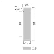 Thorn - Mechanisches Zubehör/Ersatzteile für Leuchten Befestigungszubehör BETA3 SURF #96635034